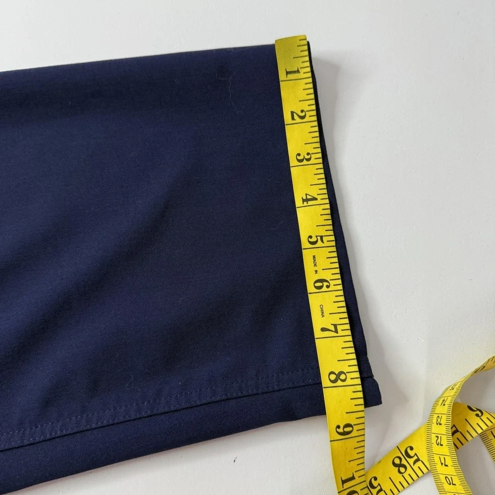 FIGS Technical Collection‎ Pants Mens XL Blue Navy Scrub Drawstring Straight Leg